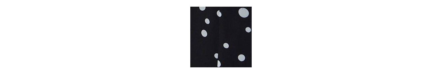 Женское платье Lily and Lionel London Margot Ruffle Neck Spot Print Maxi, цвет: Чёрный — фото 6