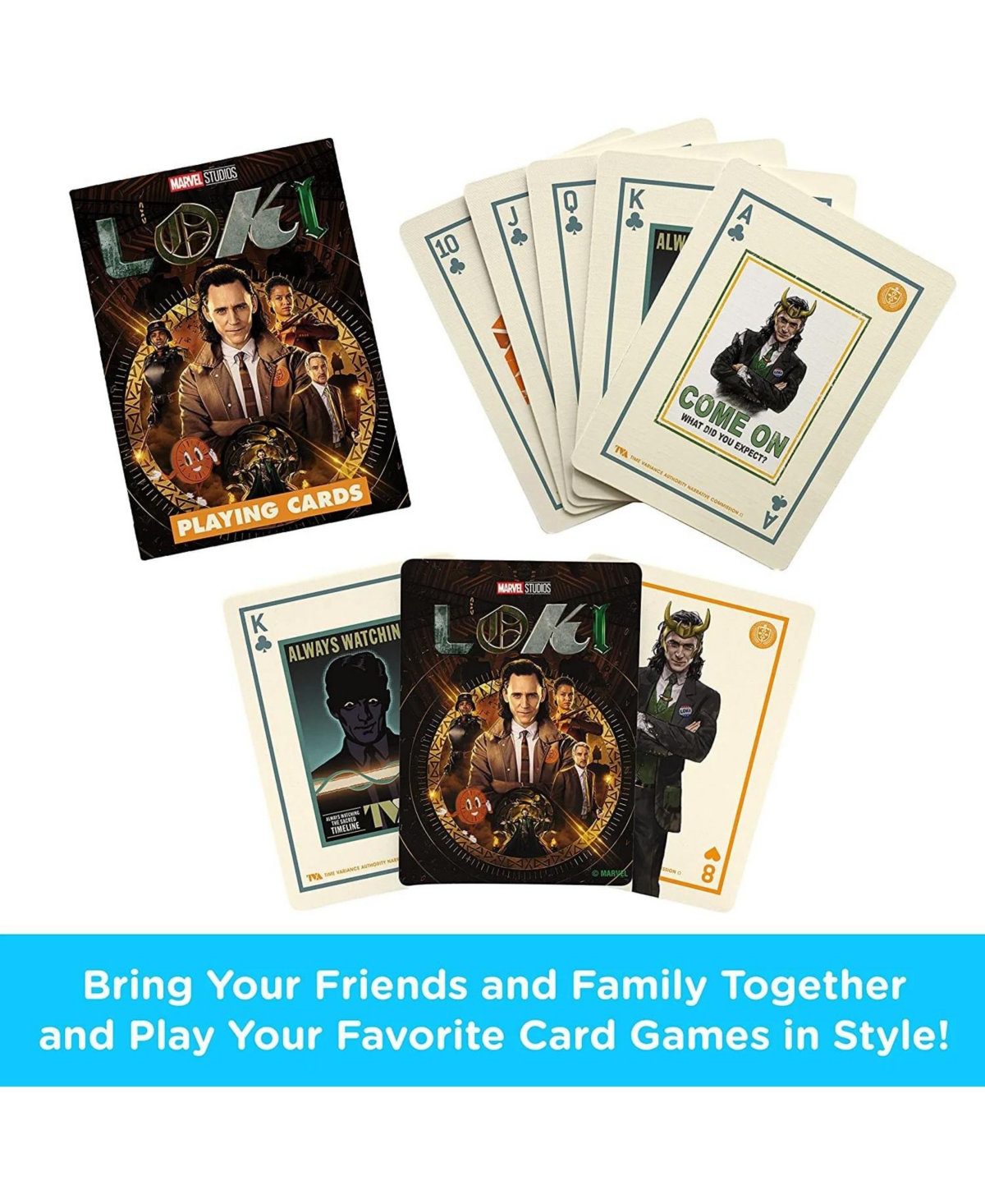 Nmr Distribution Marvel Loki Playing Cards