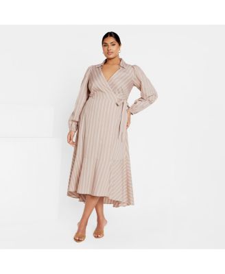 Plus Size Selena Wrap Dress