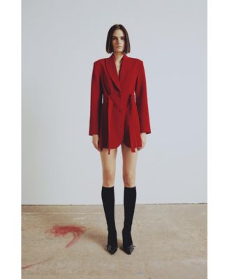 Women's Wool-Blend Jacket Dress