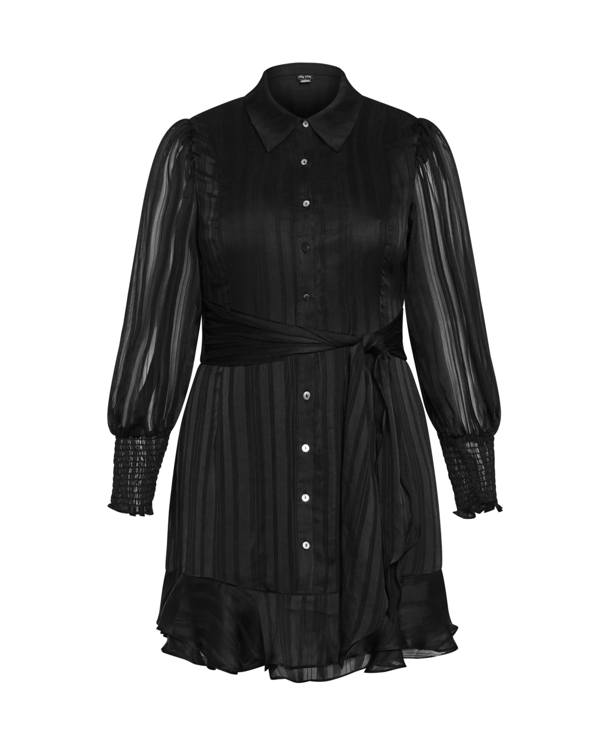 City Chic Women's Stripe Lover Dress