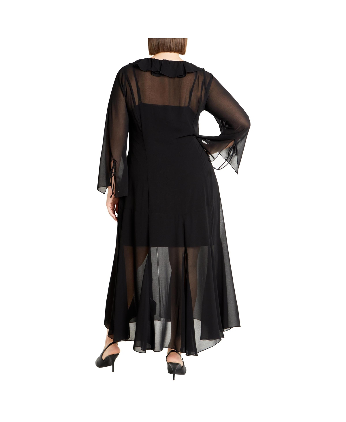 City Chic Women's Vamp Maxi Dress