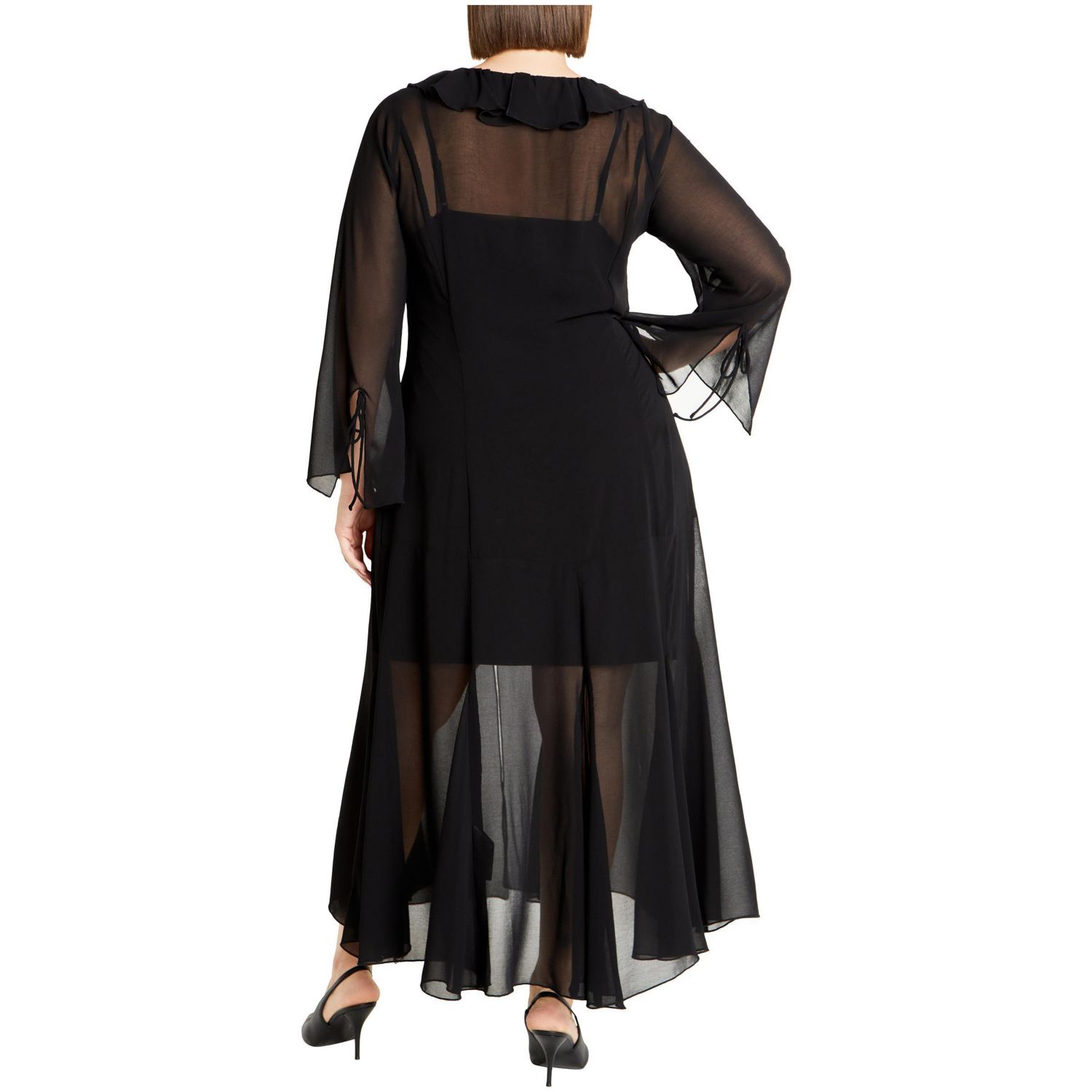 Plus Size Vamp Maxi Dress