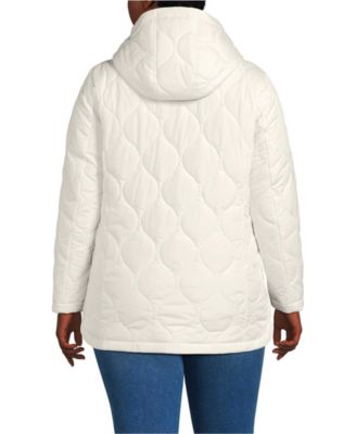 Plus Size FeatherFree Quilted Insulated Jacket