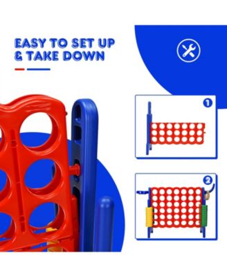 2.5Ft 4-to-Score Giant Game Set