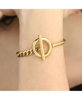 Women's The Interlock-Bar Chain Bracelet - California Gold