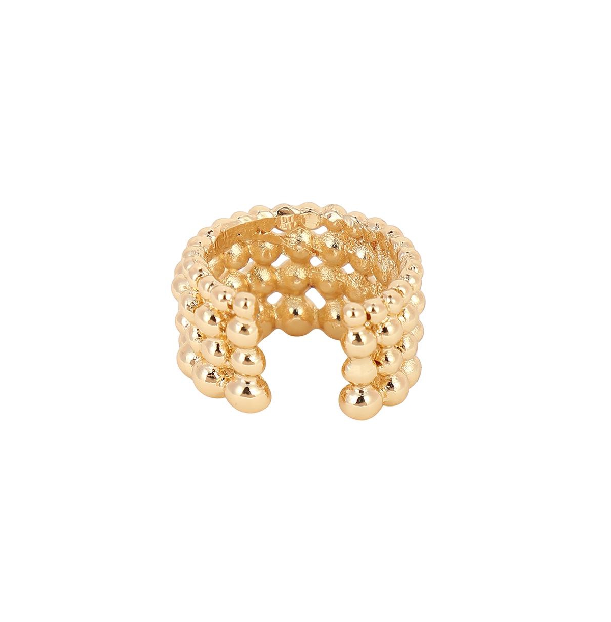 Women's The Dewdrop Statement Ring - California Gold