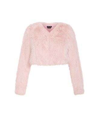 Women's Angelica Faux Fur Crop Jacket