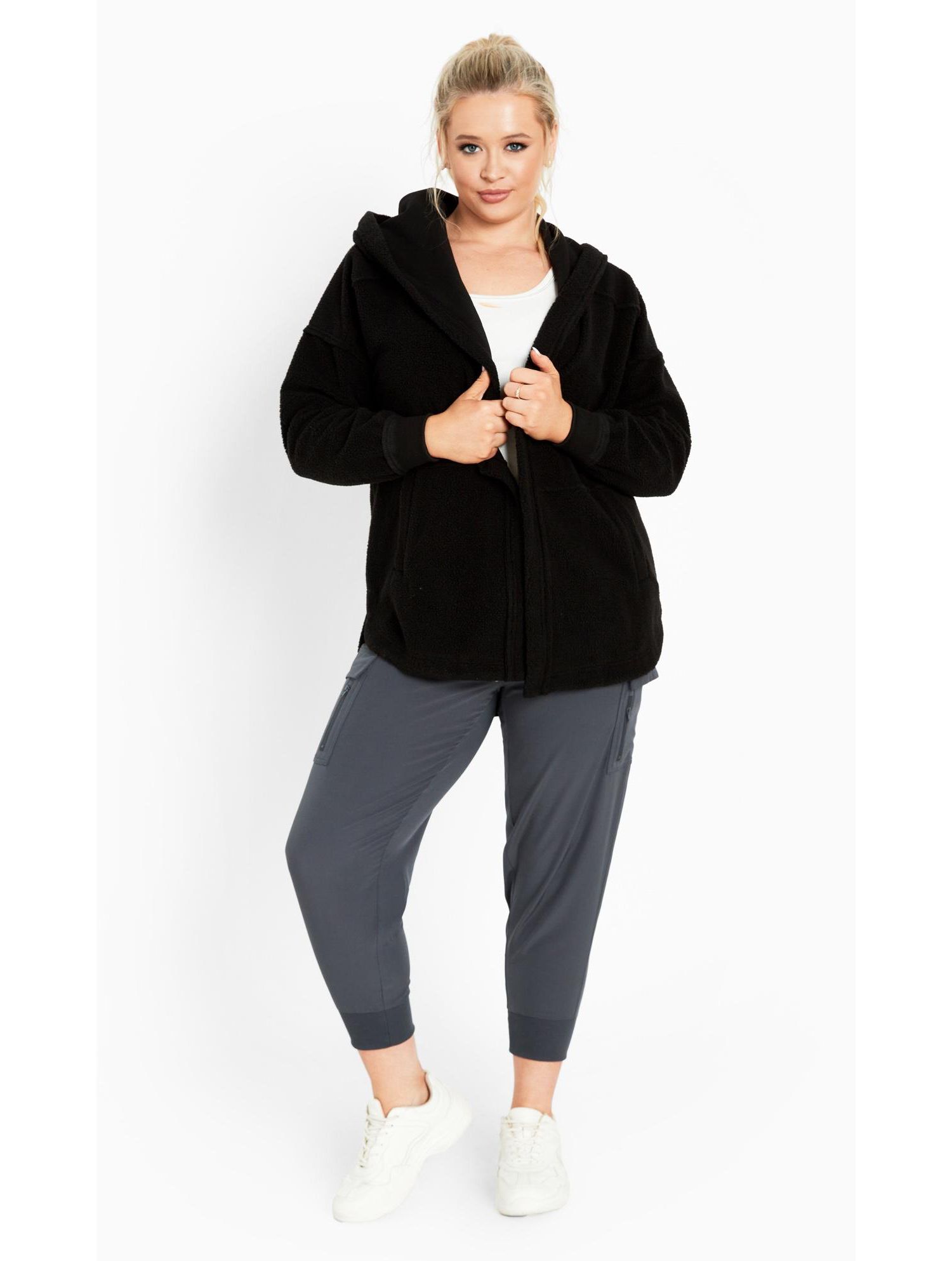 Women's Plus Size Weekender Hooded Fleece Jacket