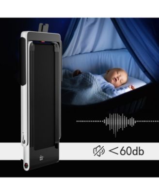 2.25HP 2 in 1 Folding Treadmill with APP Speaker Remote Control