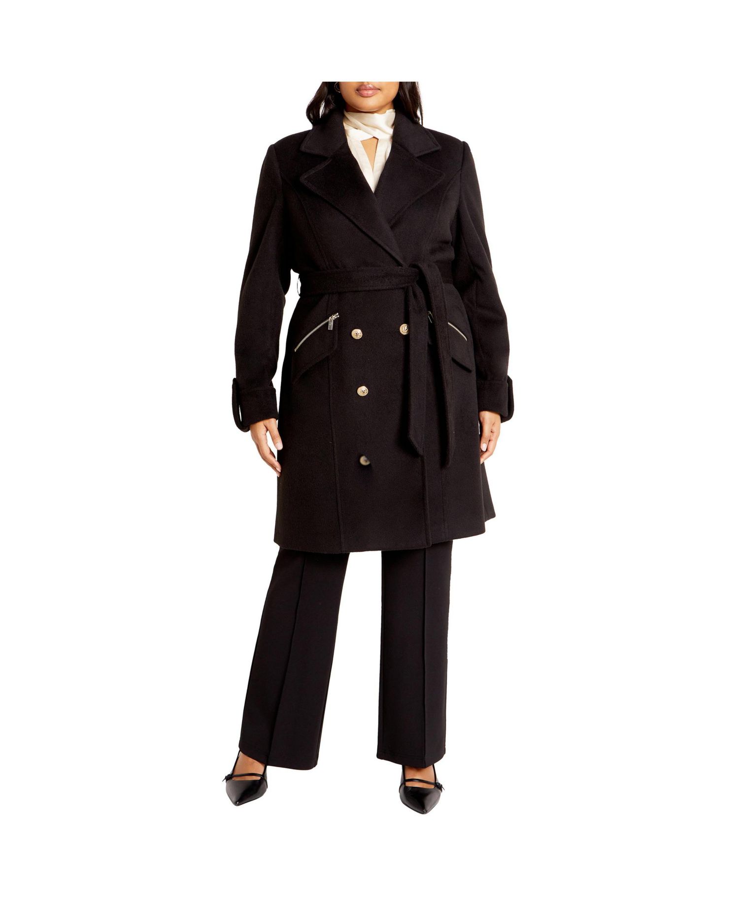 Plus Size Gillian Coat