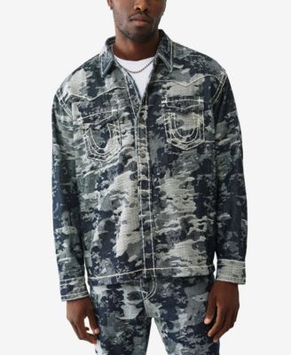 True Religion - Long-Sleeves Jacquard Western Super T-Shirt