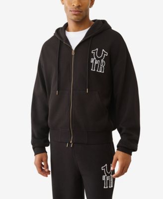 Men's Cinched Waist Long-Sleeve Hoodie