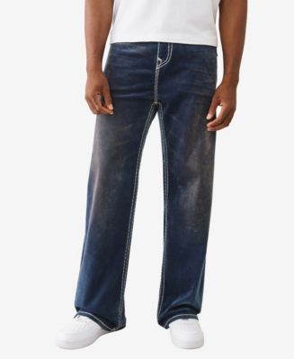 True Religion Men's Velvet Vinny Ultra Baggy Regular-Fit Jeans