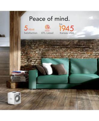 Whole Room Space Heater with Auto Climate Control - White