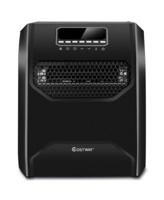 12 H Timer LED Remote Control Portable Electric Space Heater