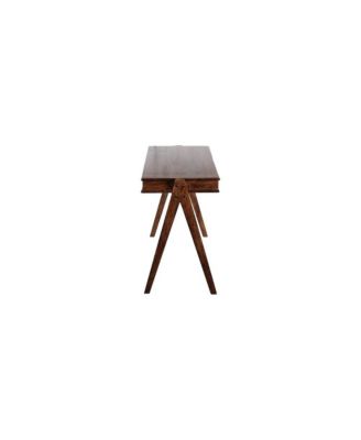 Portola Solid Acacia Wood Desk