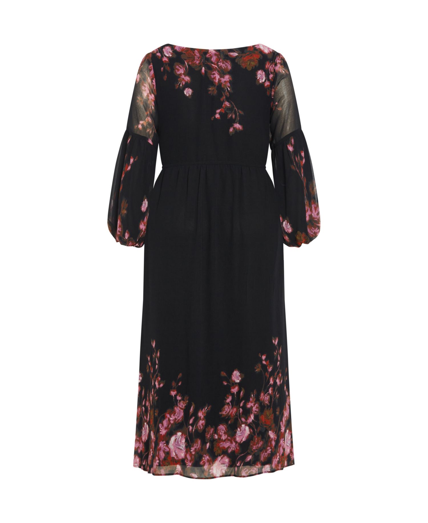 Plus Size Romance Border Dress