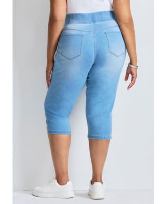 Women's Butter Denim Pull On Crop Jean