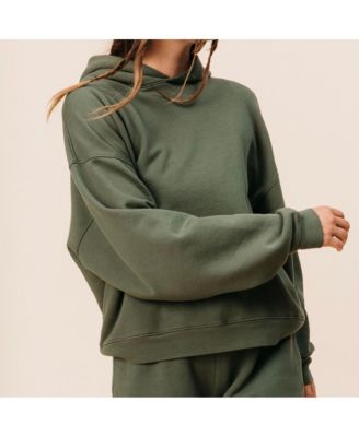 Women’s Organic Cotton Teddy Oversized Hoodie