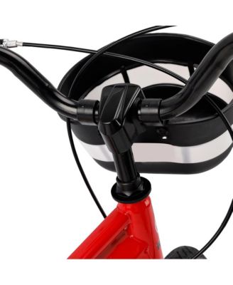 18-Inch Kids Bike with Anti-Pinch Chain Guard & Anti-Tip Training Wheels for All-Round Protection