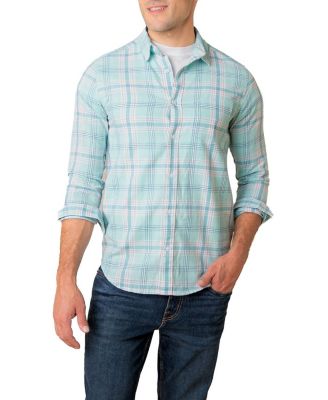 Men's Linen Long Sleeve Button Down Shirt