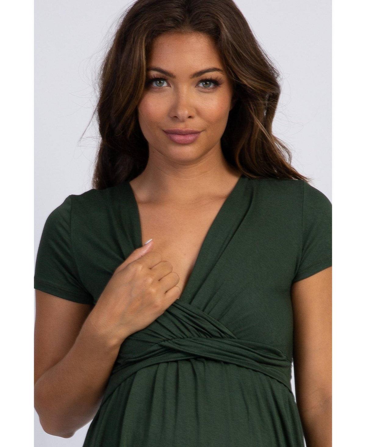Pinkblush Maternity Draped Front Nursing Top