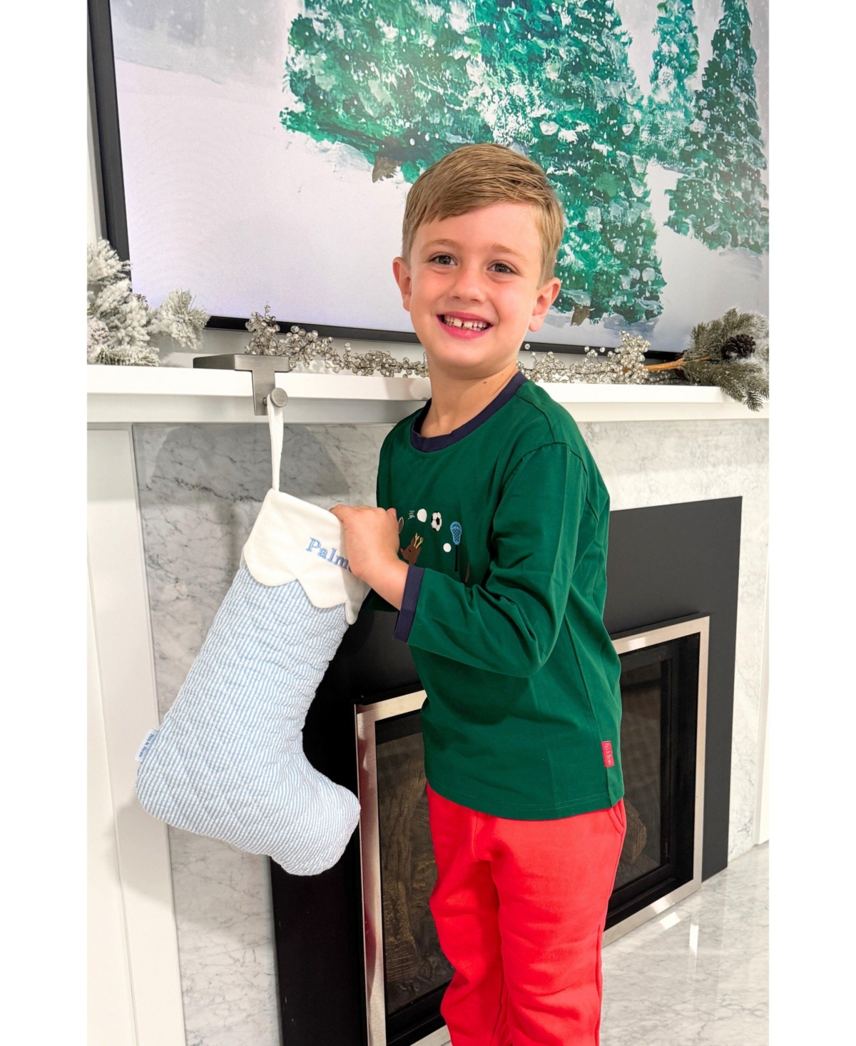 Bits & Bows Toddler Reindeer Games Long Sleeve T-Shirt