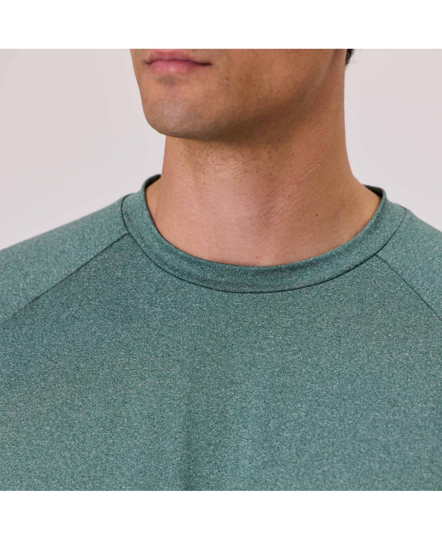 Мужская футболка Snapper Rock Kiwi Green LS Outbound, цвет: Зелёный — фото 8