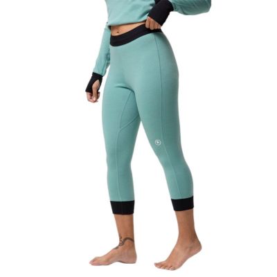 Women's Cedars RWS Merino Mid-Wt Baselayer 3/4 Bottom Midweight Long Underwear Bottoms