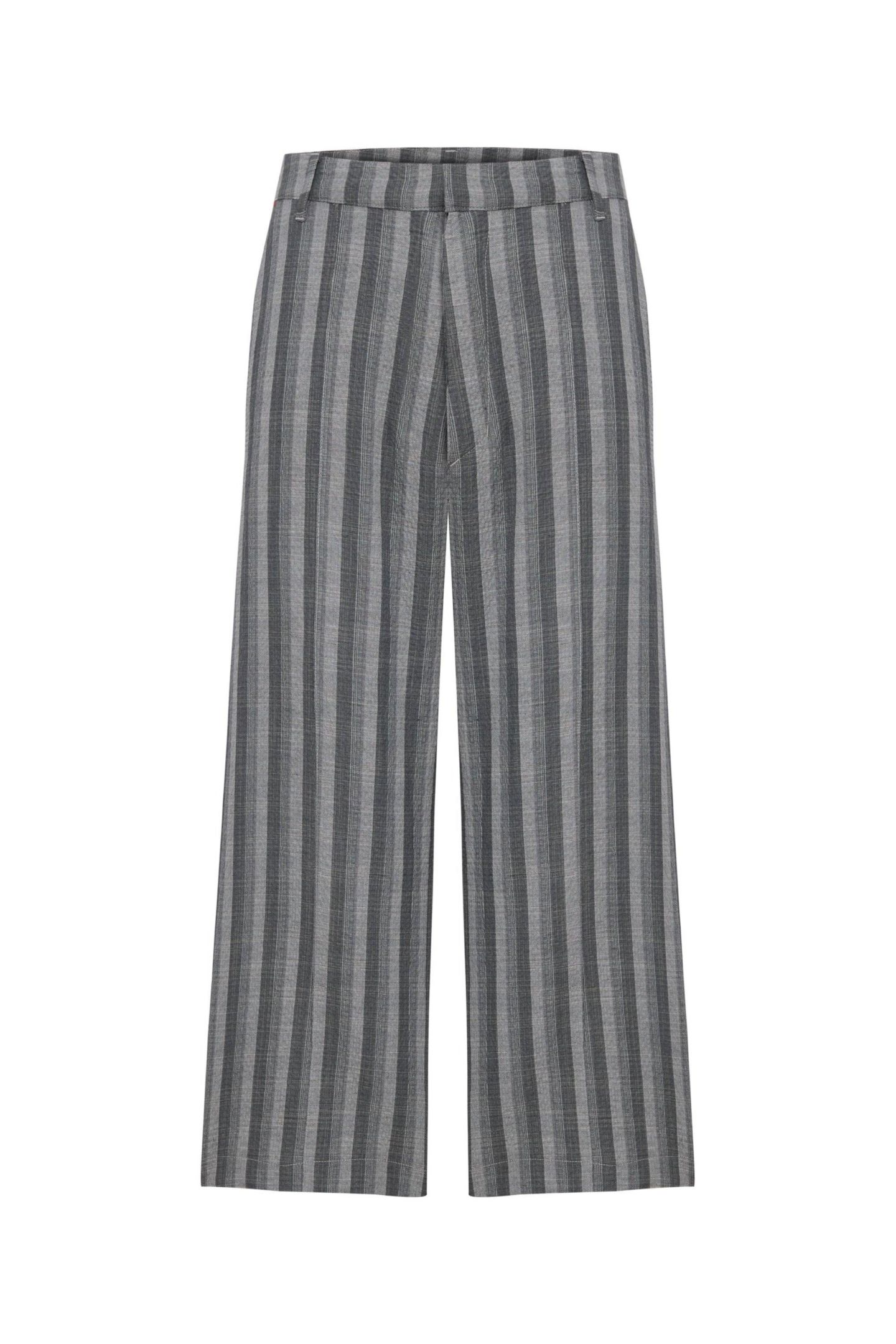 Мужские шорты PCFG Linen-Cotton Blend Checked Woven, цвет: Серый / Белый — фото 3