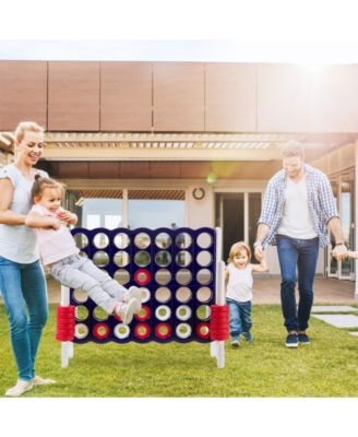 Jumbo 4 in a Row 4-to-Score Giant Game Set-White