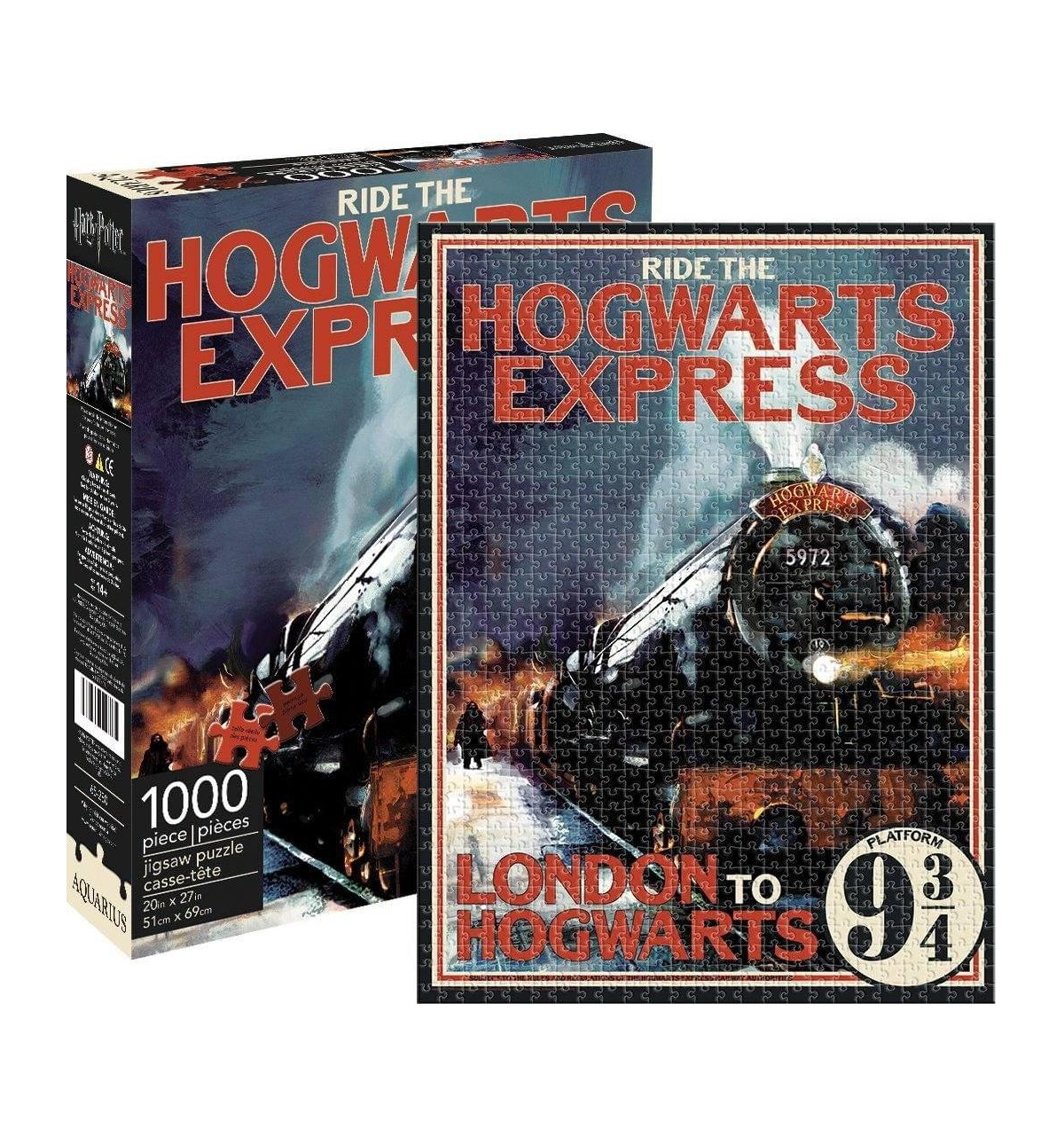 Harry Potter Hogwarts Express 1000-Piece Jigsaw Puzzle