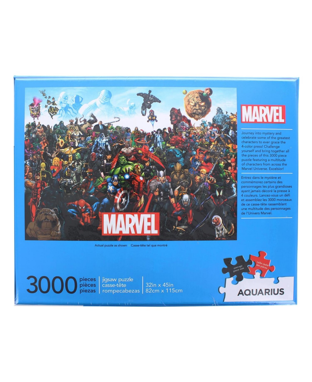 Nmr Distribution Marvel Cast 3000 Piece Jigsaw Puzzle
