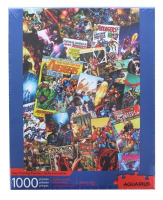 Marvel Avengers Comic Collage 1000 Piece Jigsaw Puzzle