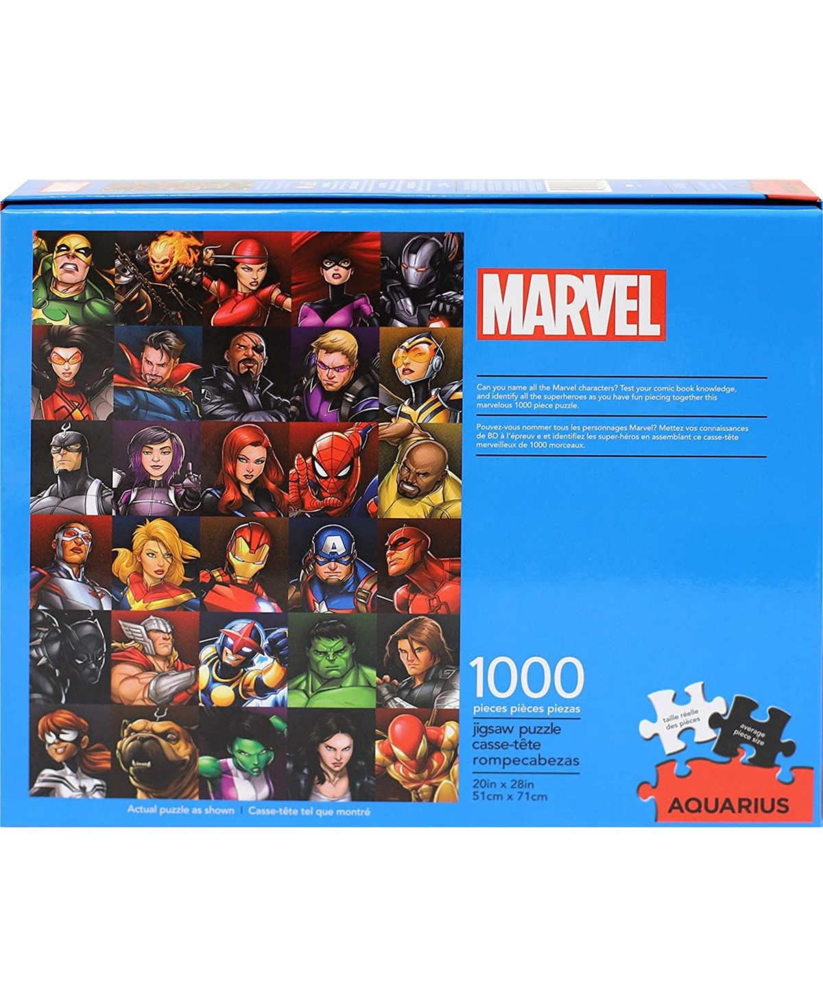 Marvel Heroes Collage 1000 Piece Jigsaw Puzzle