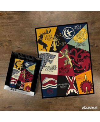 Games of Thrones Mottos 500 Piece Jigsaw Puzzle