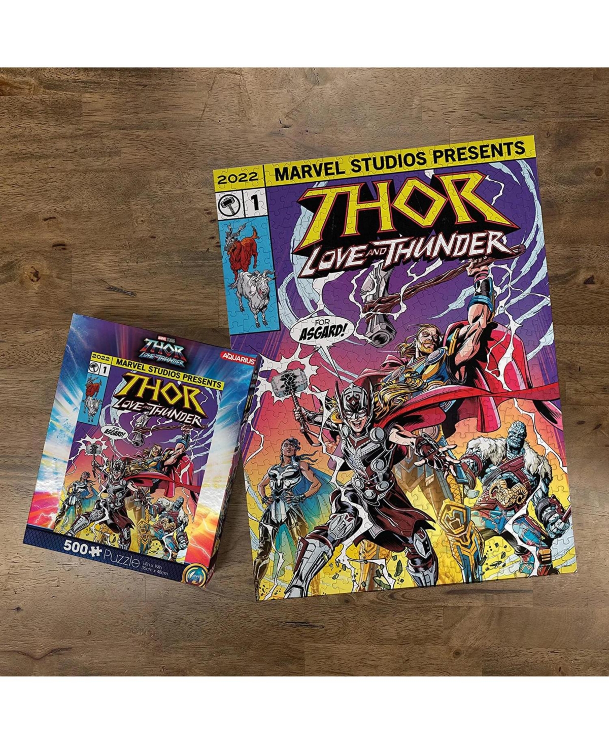 Nmr Distribution Marvel Thor Love and Thunder Comic 500 Piece Jigsaw Puzzle