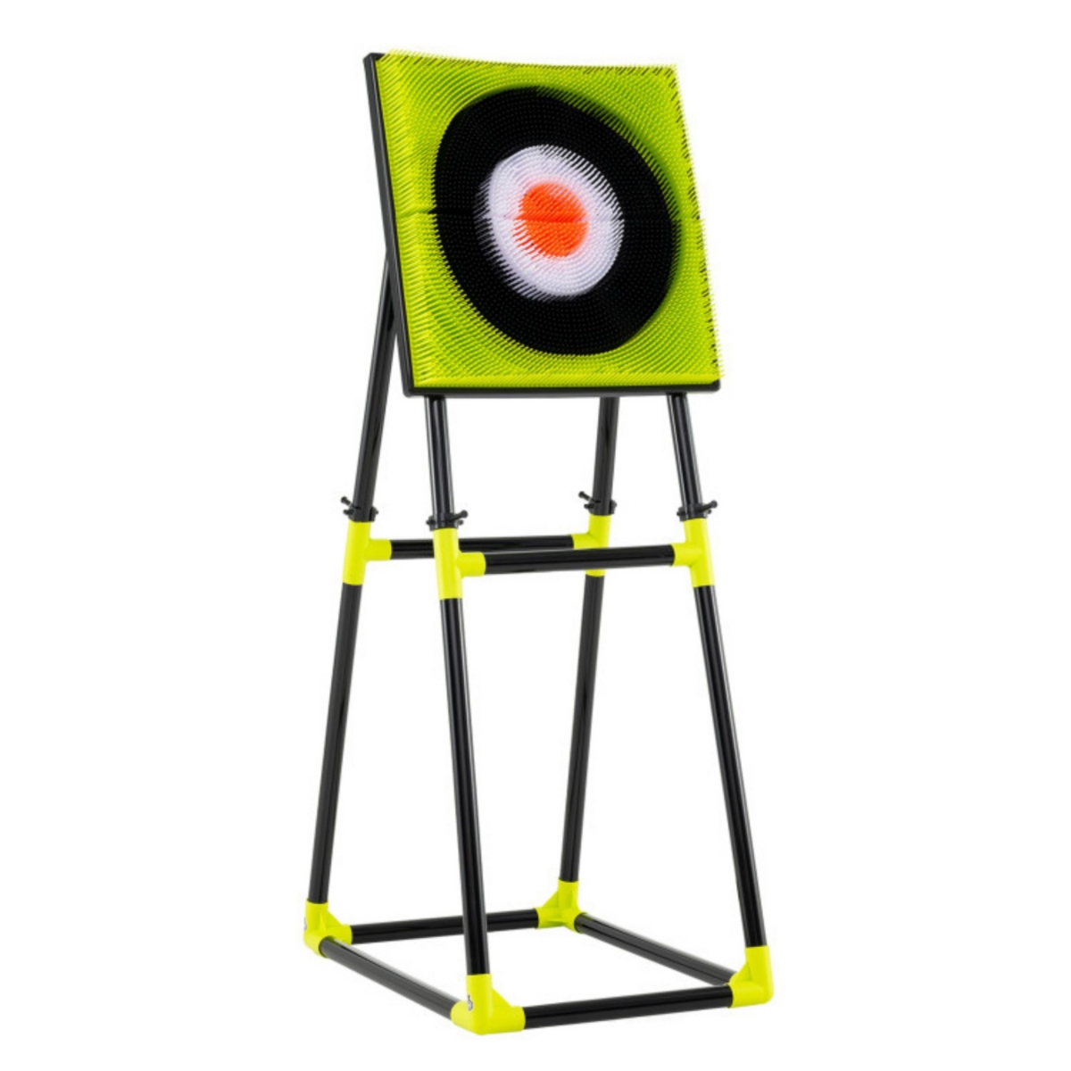 4-in-1 Throwing Target Game Set with Axes, Darts, Bow & Arrows for Kids and Adults