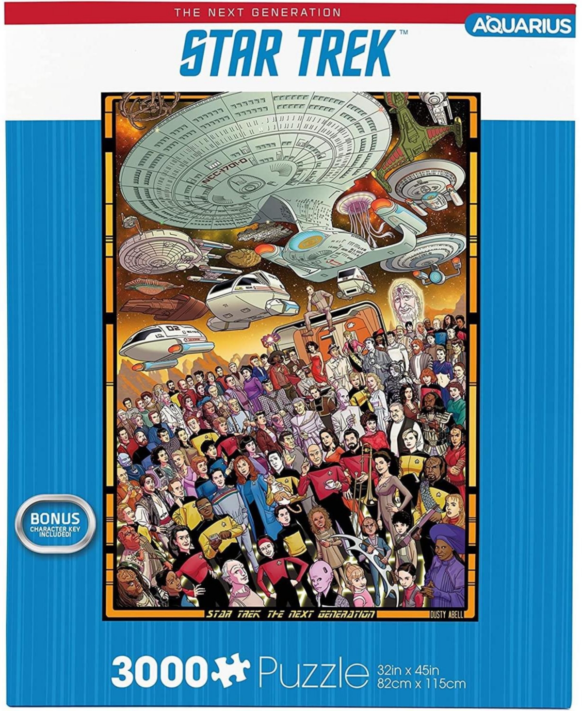Nmr Distribution Star Trek The Next Generation 3000 Piece Jigsaw Puzzle