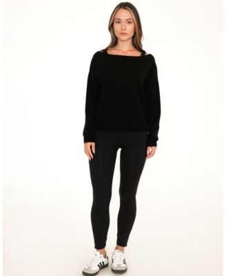Women's Romy Off Shoulder Cashmere Sweater