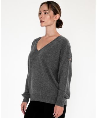 Women's Nora V Neck Cashmere Sweater