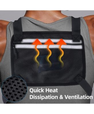 Lightweight Running Chest Pack: Outdoor Sports Vest Bag with Phone Holder