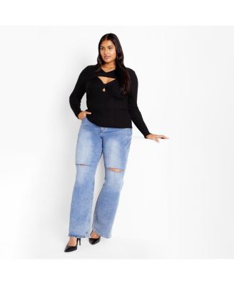 Plus Size Kaleigh Knit Sweater