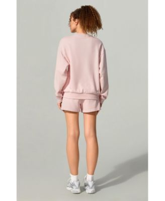 Women's SILKERRY Oversized Porchlight Balance Crew Pullover Sweatshirt