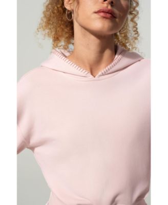Cropped Fit Seamflow Poise Pullover Hoddie
