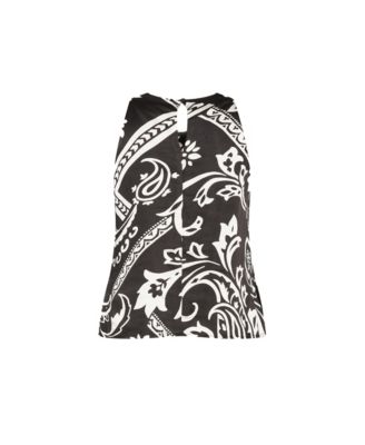 Plus Size Perri Print Top