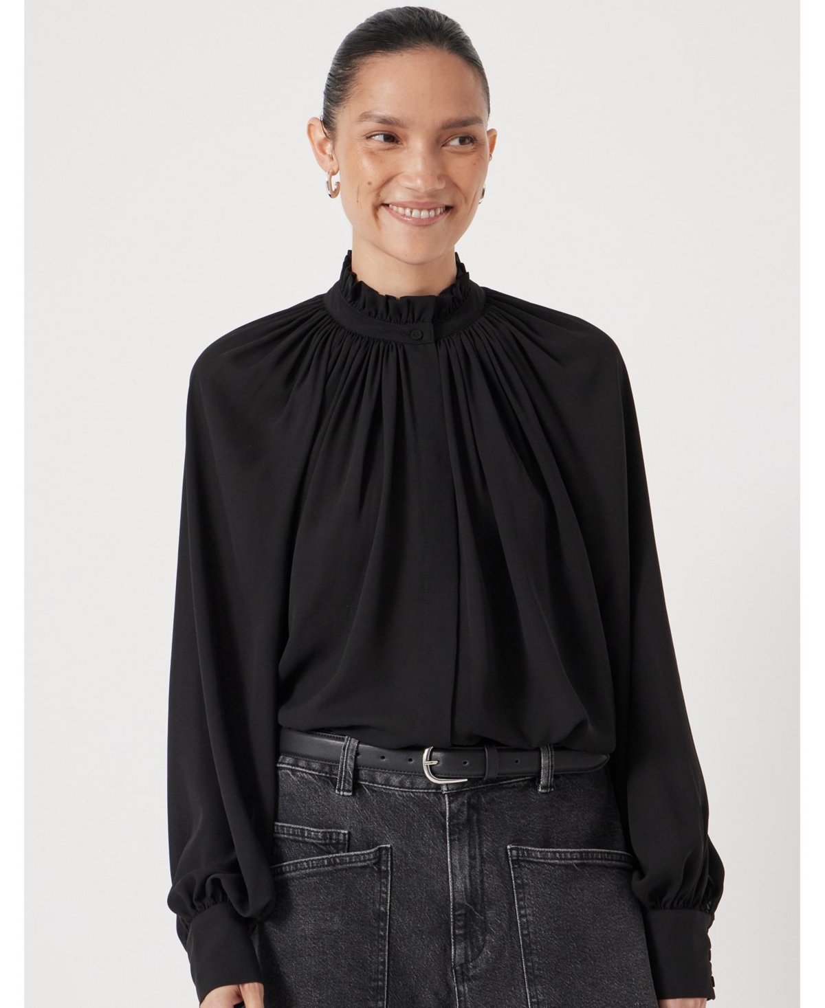 Hush Women's Fleur Floaty Chiffon Blouse