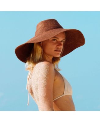 Riri Straw Hat in Burnt Sienna
