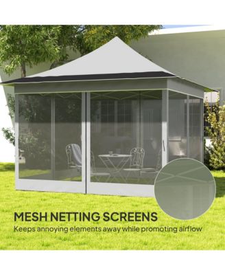 12 x 12 ft. Pop Up Canopy Tent, Inst Shelter,
